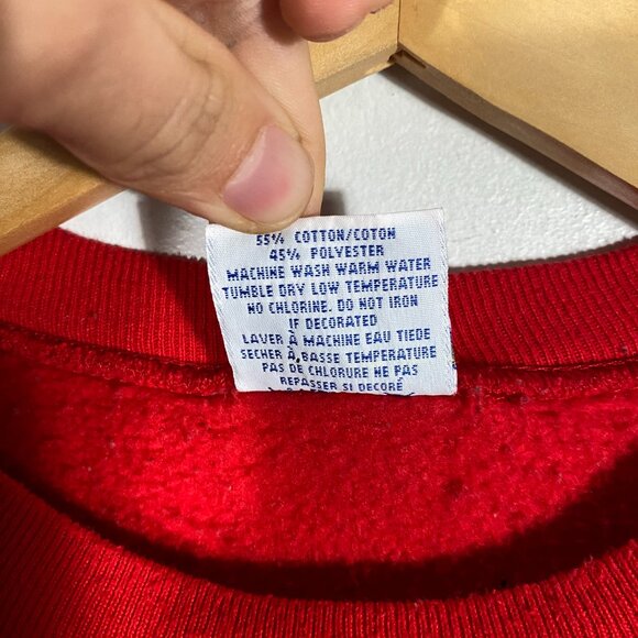 Vintage Calgary Flames Graphic Sweatshirt Size XL - Picture 4 of 6